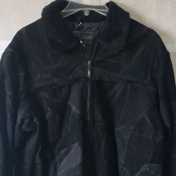 VNTG Leather Works Genuine Suede Leather Jacket - Picture 2 of 8